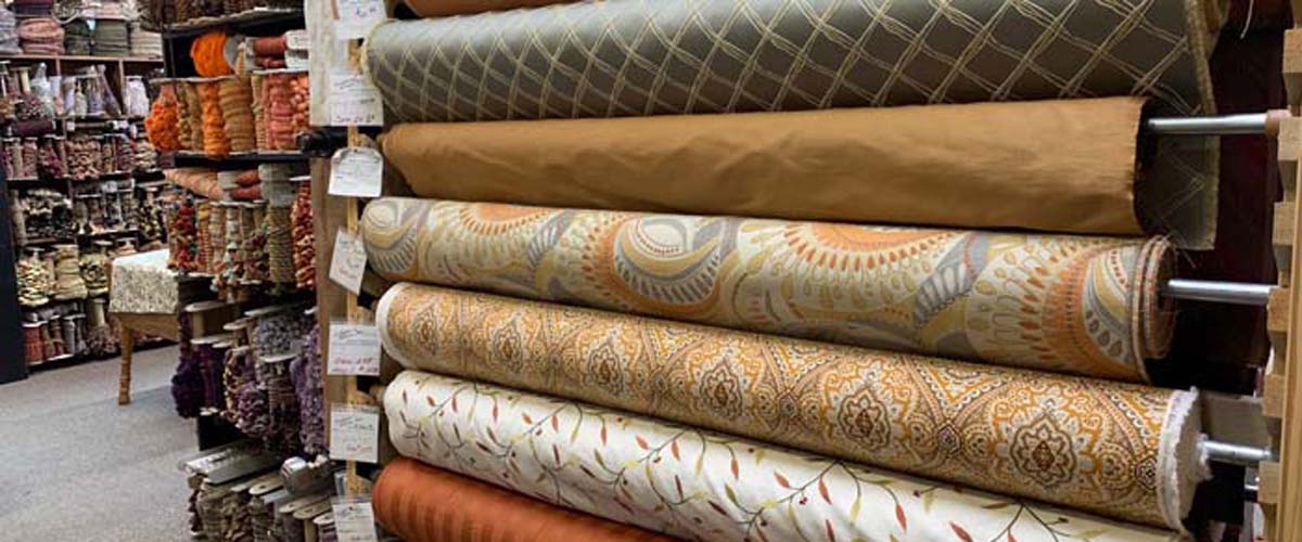 Decorative fabrics and trims for custom home décor projects
